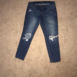 Hollister butterfly button boyfriend pants size 5